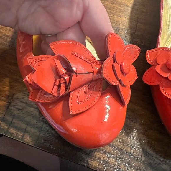 Coach Red Flats Stylish and Comfortable - Picture 4 of 4